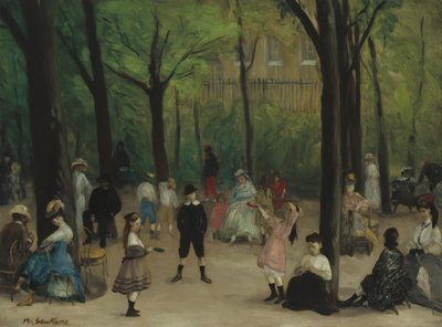 Luxembourg Gardens by William James Glackens